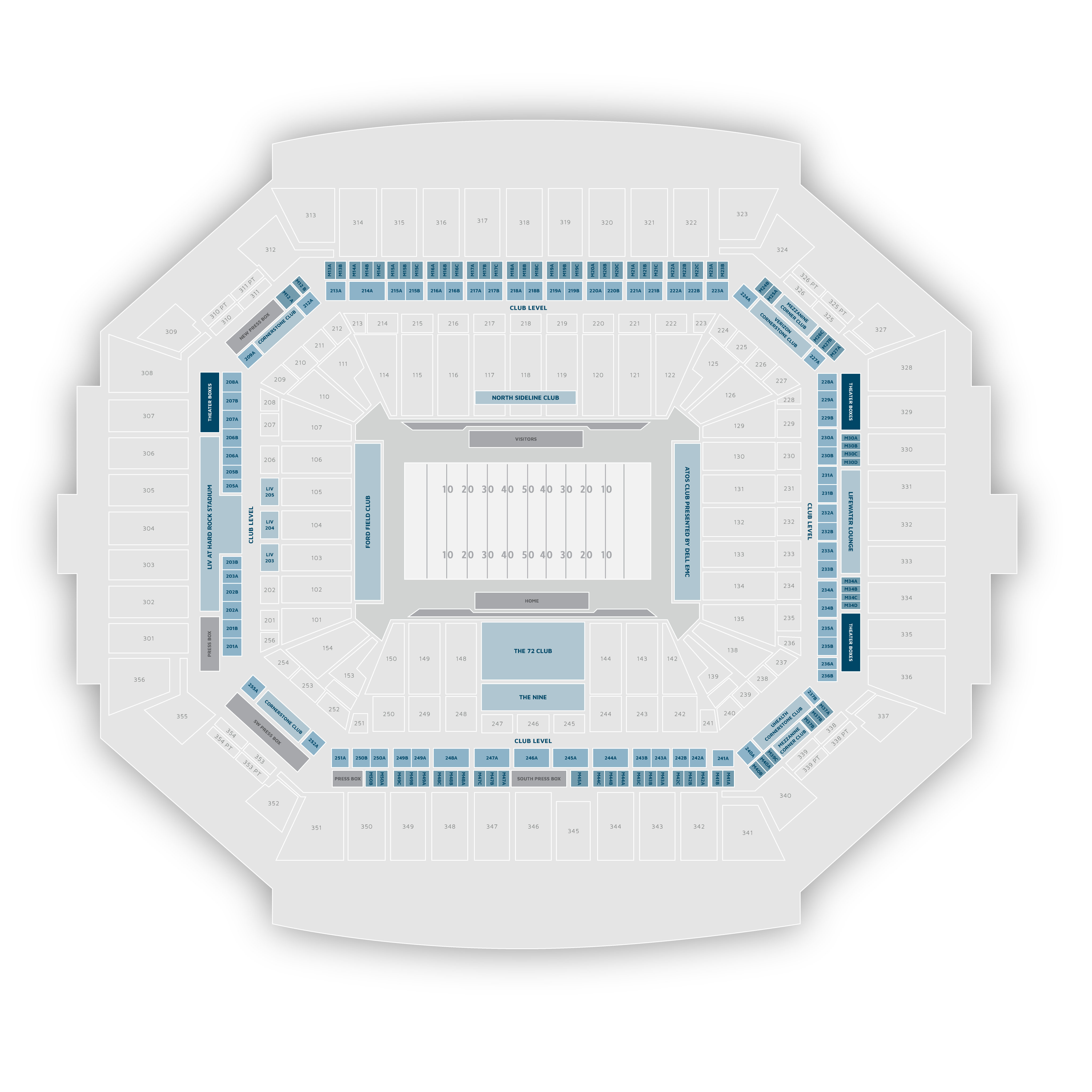 Houston Texans Seating Chart