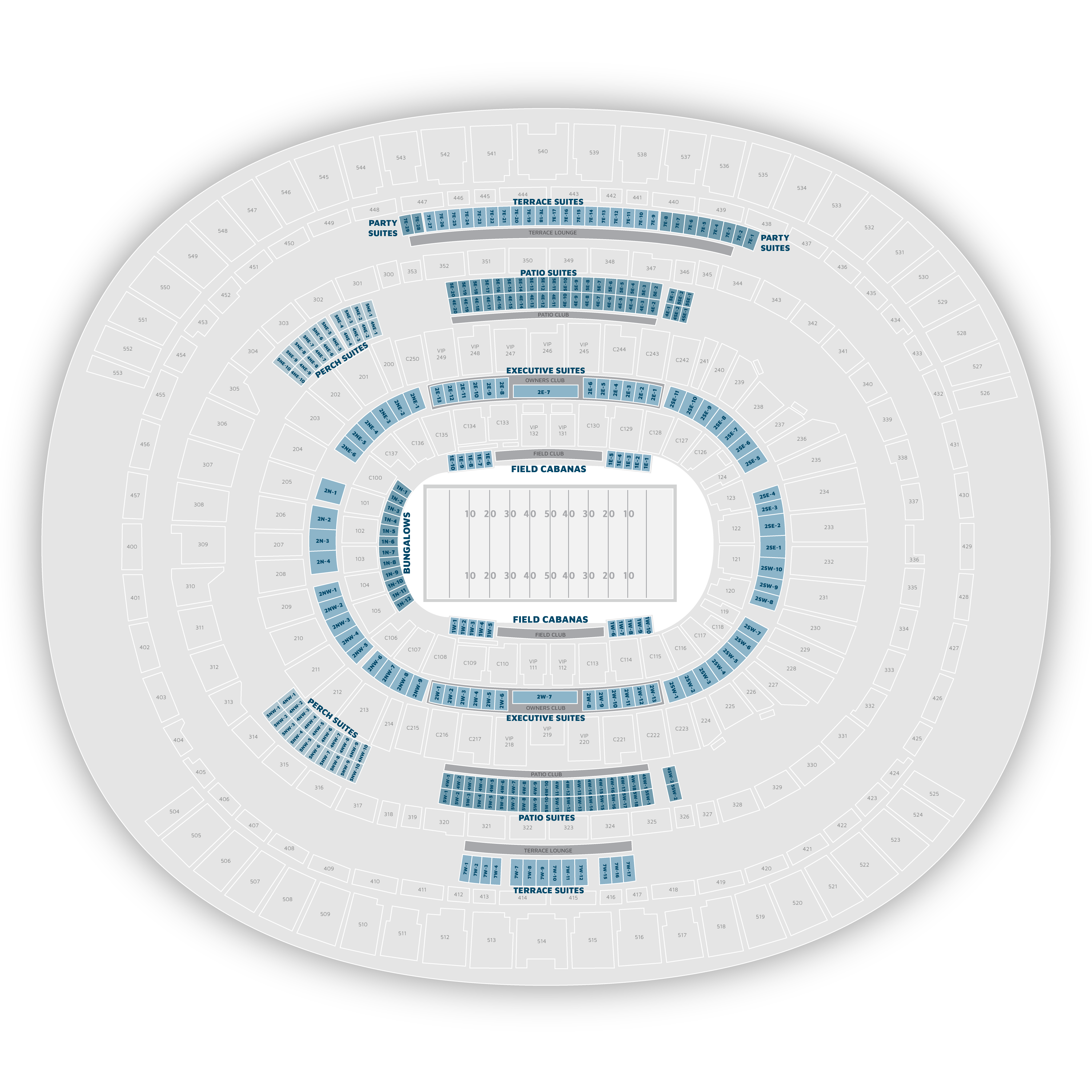 Arizona Cardinals at Los Angeles Rams Suites and Premium Seats